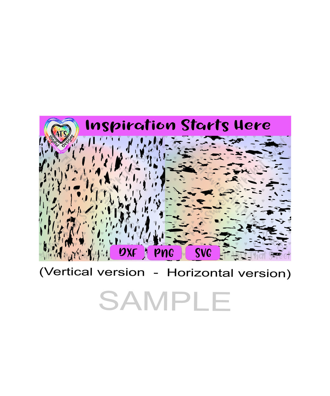 Distressed Overlay - Grunge | Transparent PNG SVG DXF - Silhouette, Cricut, ScanNCut