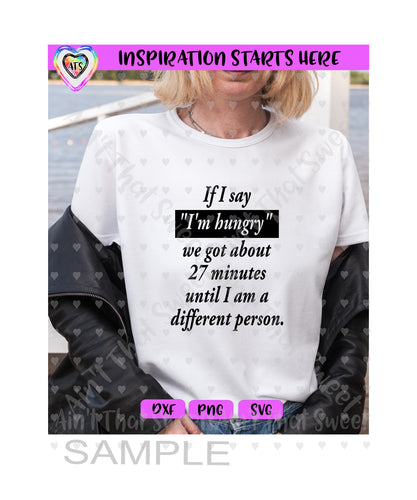 If I say