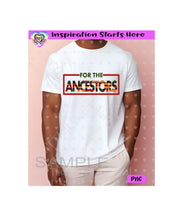 Juneteenth | For The Ancestors | Red Green Black Yellow - Transparent PNG SVG DXF - Silhouette, Cricut, ScanNCut