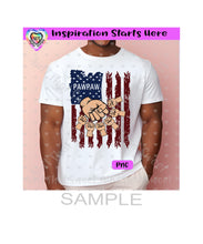 Distressed Flag | PAWPAW with 6 Fist Bumps-Subtracted-Transparent PNG, SVG, DXF - Silhouette, Cricut, ScanNCut