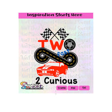 Two Fast 2 Curious | Race Car | Racetrack | Racing Flags, vs2 - Transparent PNG, SVG  - Silhouette, Cricut, Scan N Cut