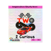 Two Fast 2 Curious | Race Car | Racetrack | Racing Flags, vs2 - Transparent PNG, SVG  - Silhouette, Cricut, Scan N Cut