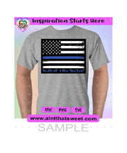 Back The Blue - Transparent PNG, SVG, DXF - Silhouette, Cricut, ScanNCut
