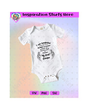I Was Handpicked For Mommy & Daddy By A Special Angel - My Great Grandpa | Wings - Transparent PNG, SVG, DXF  - Silhouette, Cricut, Scan N Cut