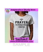 Prayer - The Strongest Wireless Connection - Transparent PNG, SVG, DXF - Silhouette, Cricut, ScanNCut