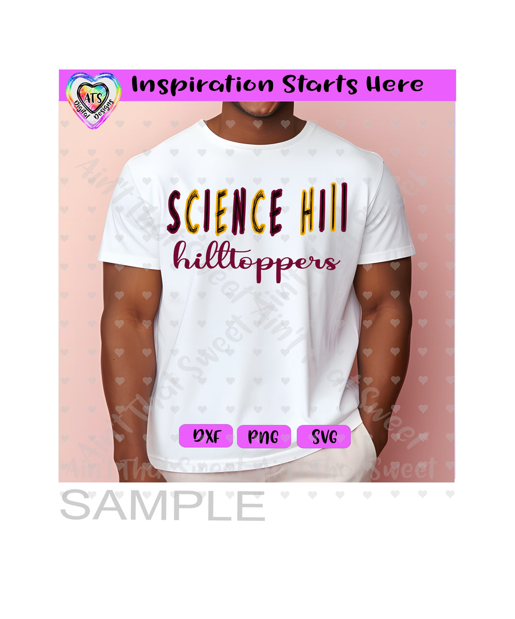 Science Hill Hilltoppers | Scribble - Transparent PNG SVG DXF - Silhouette, Cricut, ScanNCut