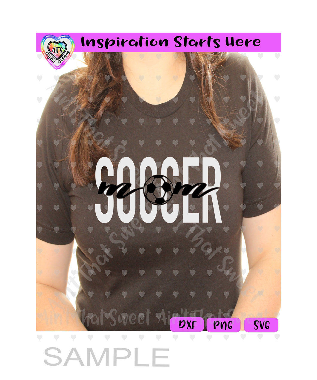 Soccer Mom - Transparent PNG SVG DXF - Silhouette, Cricut, ScanNCut