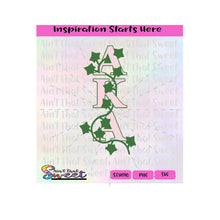 Alpha Kappa Alpha Sorority | Vines (Great for Stoles) - Transparent PNG, SVG  - Silhouette, Cricut, Scan N Cut