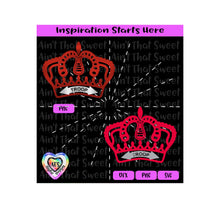Crown | Troop - Transparent PNG SVG DXF - Silhouette, Cricut, ScanNCut
