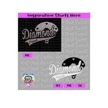 Diamond Legends | Baseball Diamond - Transparent PNG SVG DXF - Silhouette, Cricut, ScanNCut