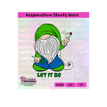 Gnome Smoking Marijuana Joint | Marijuana Leaf | Cannabis - Transparent PNG, SVG  - Silhouette, Cricut, Scan N Cut