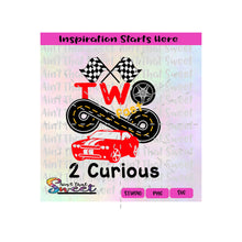 Two Fast 2 Curious | Race Car | Racetrack | Racing Flags - Transparent PNG, SVG  - Silhouette, Cricut, Scan N Cut