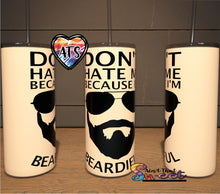 Don't Hate Me Because I'm Beardiful - | Sunglasses | Beard, vs2 - Transparent PNG, SVG  - Silhouette, Cricut, Scan N Cut