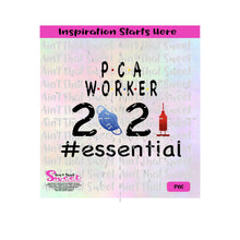 PCA Worker | 2021 | Essential | Mask | Shot - Transparent PNG, SVG  - Silhouette, Cricut, Scan N Cut