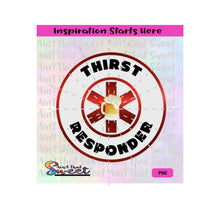 Thirst Responder | Beer Stein | First Responder Cross - Transparent PNG, SVG  - Silhouette, Cricut, Scan N Cut