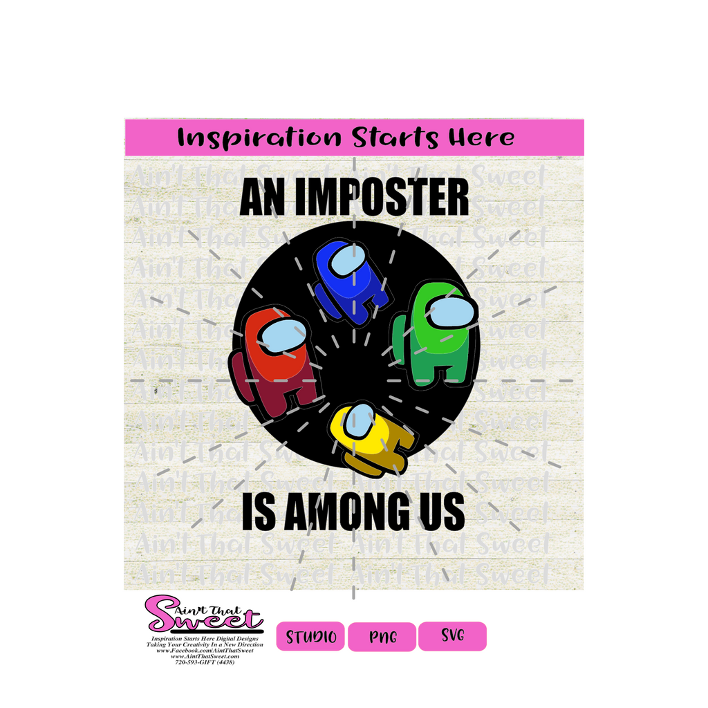 An Imposter Is Among Us - Transparent PNG, SVG - Silhouette, Cricut, S ...