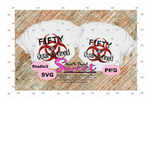 Fifty And Quarantined - Transparent PNG, SVG - Silhouette, Cricut, Scan N Cut