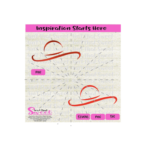 Red Hat - Transparent PNG, SVG  - Silhouette, Cricut, Scan N Cut