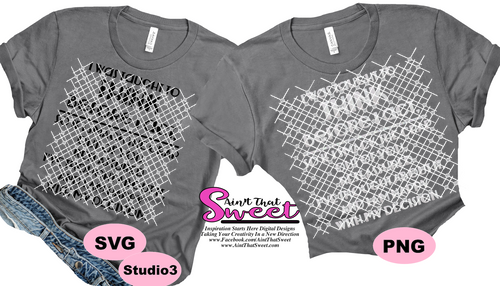 I Was Taught to Think Before I Act - Transparent PNG, SVG - Silhouette, Cricut, Scan N Cut