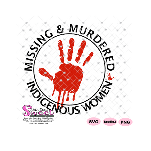 Missing Murdered Indigenous Women - Transparent PNG, SVG  - Silhouette, Cricut, Scan N Cut