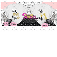 Talk Thirty To Me - Transparent PNG, SVG - Silhouette, Cricut, Scan N Cut