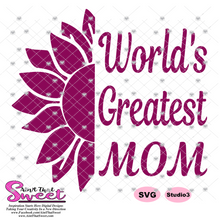 World's Greatest Mom - Transparent PNG, SVG - Silhouette, Cricut, Scan N Cut