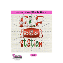 Elf Isolation Station - Transparent PNG, SVG  - Silhouette, Cricut, Scan N Cut