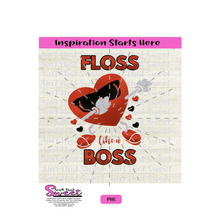 Floss Like A Boss - Hearts, Sunglasses - Transparent PNG, SVG - Silhouette, Cricut, Scan N Cut