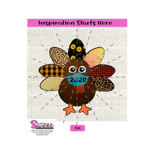 Turkey with Mask - Transparent PNG, SVG  - Silhouette, Cricut, Scan N Cut