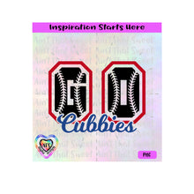 Go Cubbies | Sports | Baseball - Transparent PNG SVG  DXF - Silhouette, Cricut, ScanNCut