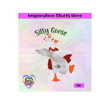 Silly Goose | Cape - Transparent PNG SVG DXF - Silhouette, Cricut, ScanNCut